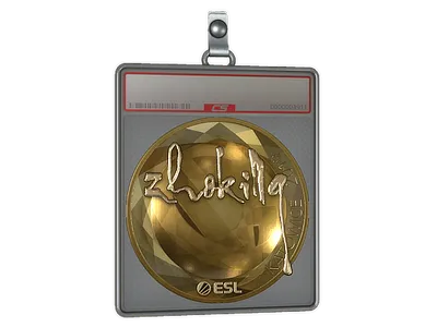 Sticker Slab | zhokiNg (Gold) | Katowice 2019