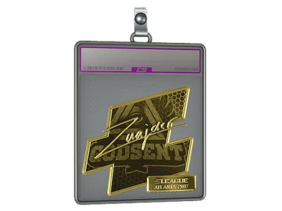 Sticker Slab | znajder (Gold) | Atlanta 2017