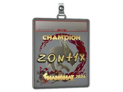 Sticker Slab | zont1x (Gold, Champion) | Shanghai 2024
