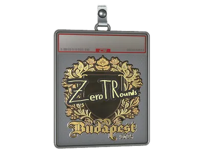 Sticker Slab | ztr (Gold) | Budapest 2025