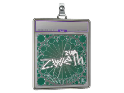 Sticker Slab | zweih (Foil, Ranked) | Cologne 2026