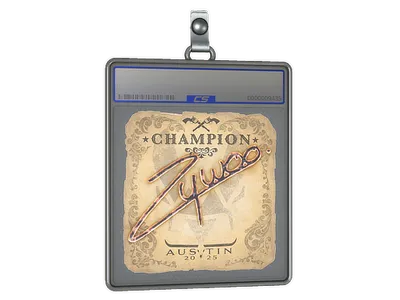 Sticker Slab | ZywOo (Champion) | Austin 2025