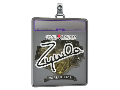 Sticker Slab | ZywOo (Foil) | Berlin 2019