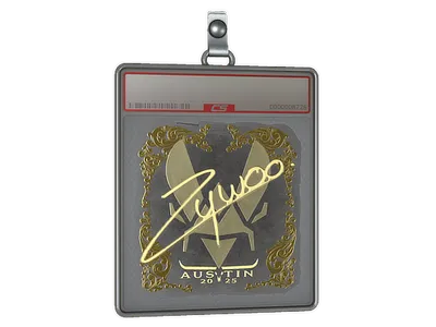 Sticker Slab | ZywOo (Gold) | Austin 2025