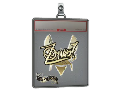 Sticker Slab | ZywOo (Gold) | Paris 2023