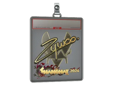 Sticker Slab | ZywOo (Gold) | Shanghai 2024