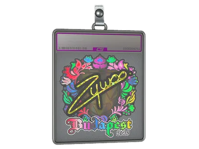 Sticker Slab | ZywOo (Holo) | Budapest 2025