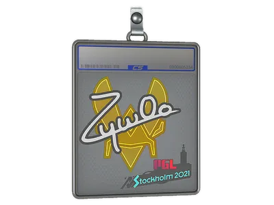 Sticker Slab | ZywOo | Stockholm 2021