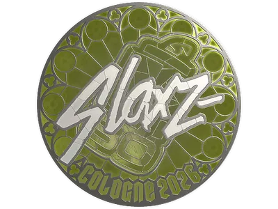 Sticker | slaxz- (Foil) | Cologne 2026