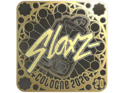 Sticker | slaxz- (Gold, Ranked) | Cologne 2026