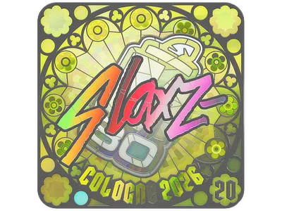 Sticker | slaxz- (Holo, Ranked) | Cologne 2026