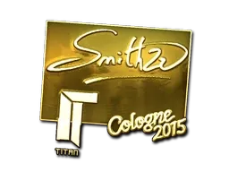 Sticker | SmithZz (Gold) | Cologne 2015