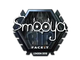 Sticker | smooya (Foil) | London 2018