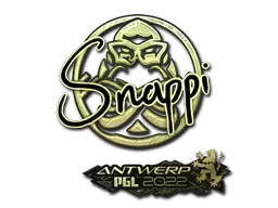 Sticker | Snappi (Gold) | Antwerp 2022