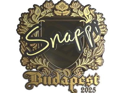 Sticker | Snappi (Gold) | Budapest 2025