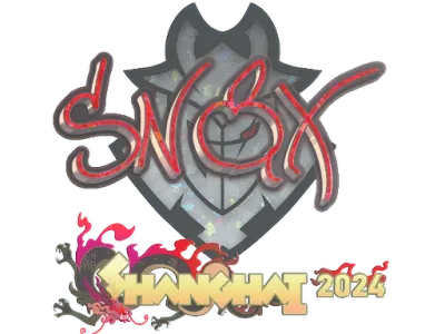 Sticker | Snax (Glitter) | Shanghai 2024