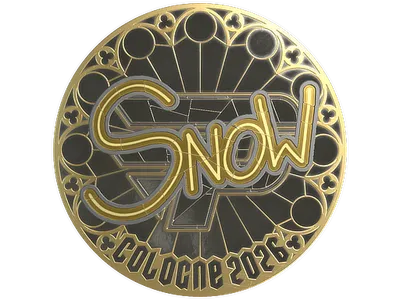 Sticker | snow (Gold) | Cologne 2026