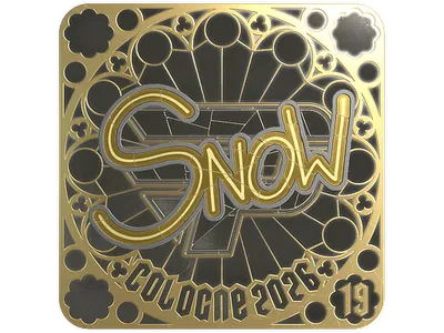 Sticker | snow (Gold, Ranked) | Cologne 2026