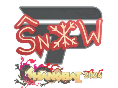 Sticker | snow | Shanghai 2024