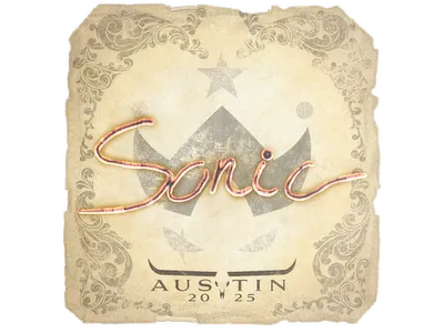 Sticker | Sonic | Austin 2025