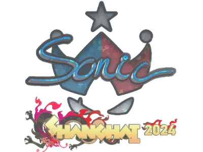 Sticker | Sonic (Glitter) | Shanghai 2024