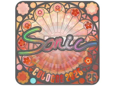 Sticker | Sonic (Holo, Ranked) | Cologne 2026