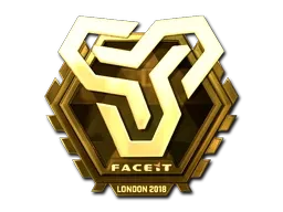 Sticker | Space Soldiers (Gold) | London 2018