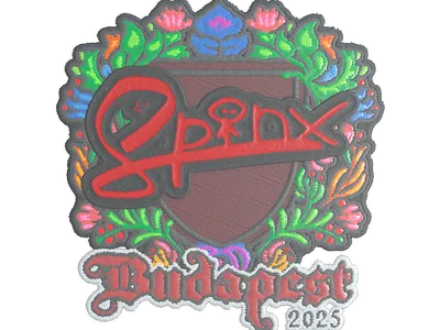 Sticker | Spinx (Embroidered) | Budapest 2025
