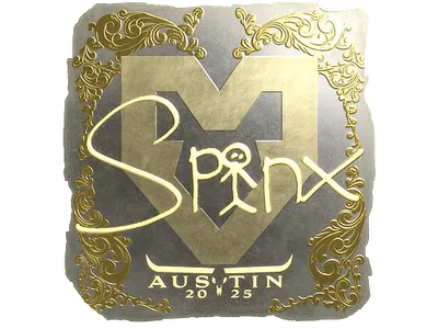 Sticker | Spinx (Gold) | Austin 2025