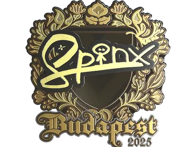 Sticker | Spinx (Gold) | Budapest 2025