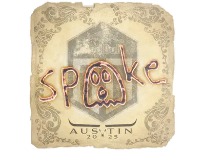 Sticker | spooke | Austin 2025