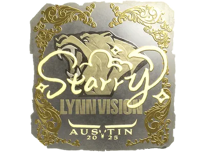 Sticker | Starry (Gold) | Austin 2025