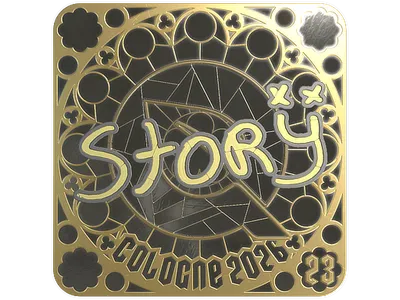 Sticker | story (Gold, Ranked) | Cologne 2026