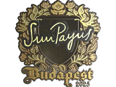 Sticker | SunPayus (Gold) | Budapest 2025