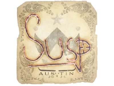 Sticker | susp | Austin 2025