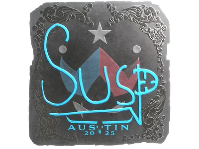 Sticker | susp (Foil) | Austin 2025