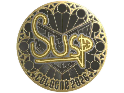 Sticker | susp (Gold) | Cologne 2026