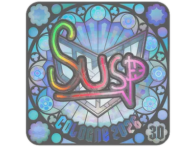Sticker | susp (Holo, Ranked) | Cologne 2026