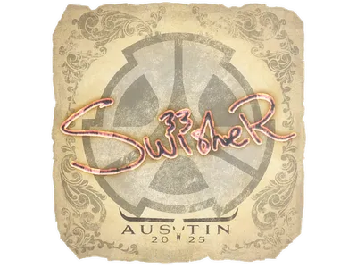 Sticker | Swisher | Austin 2025