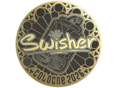 Sticker | Swisher (Gold) | Cologne 2026