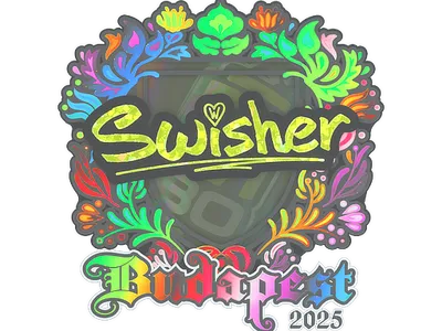 Sticker | Swisher (Holo) | Budapest 2025