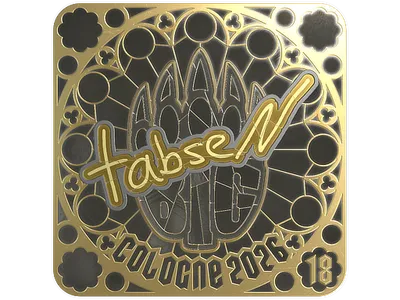 Sticker | tabseN (Gold, Ranked) | Cologne 2026