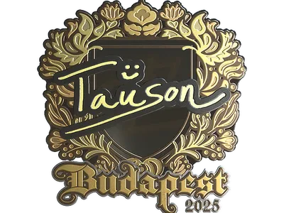 Sticker | Tauson (Gold) | Budapest 2025