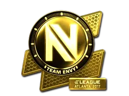 Sticker | Team EnVyUs (Gold) | Atlanta 2017