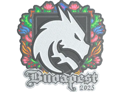 Sticker | Team Spirit (Embroidered) | Budapest 2025