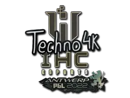 Sticker | Techno4K | Antwerp 2022