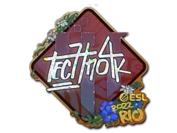 Sticker | Techno4K (Glitter) | Rio 2022