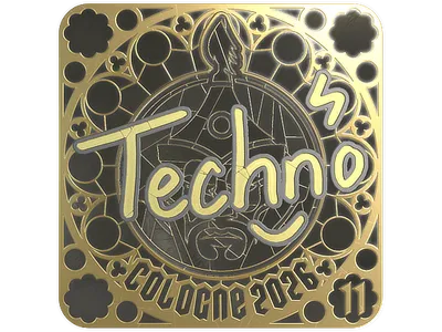 Sticker | Techno4K (Gold, Ranked) | Cologne 2026