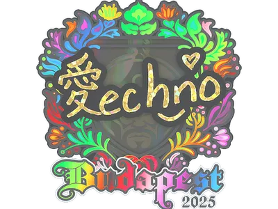 Sticker | Techno4K (Holo) | Budapest 2025