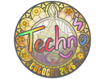 Sticker | Techno4K (Holo) | Cologne 2026